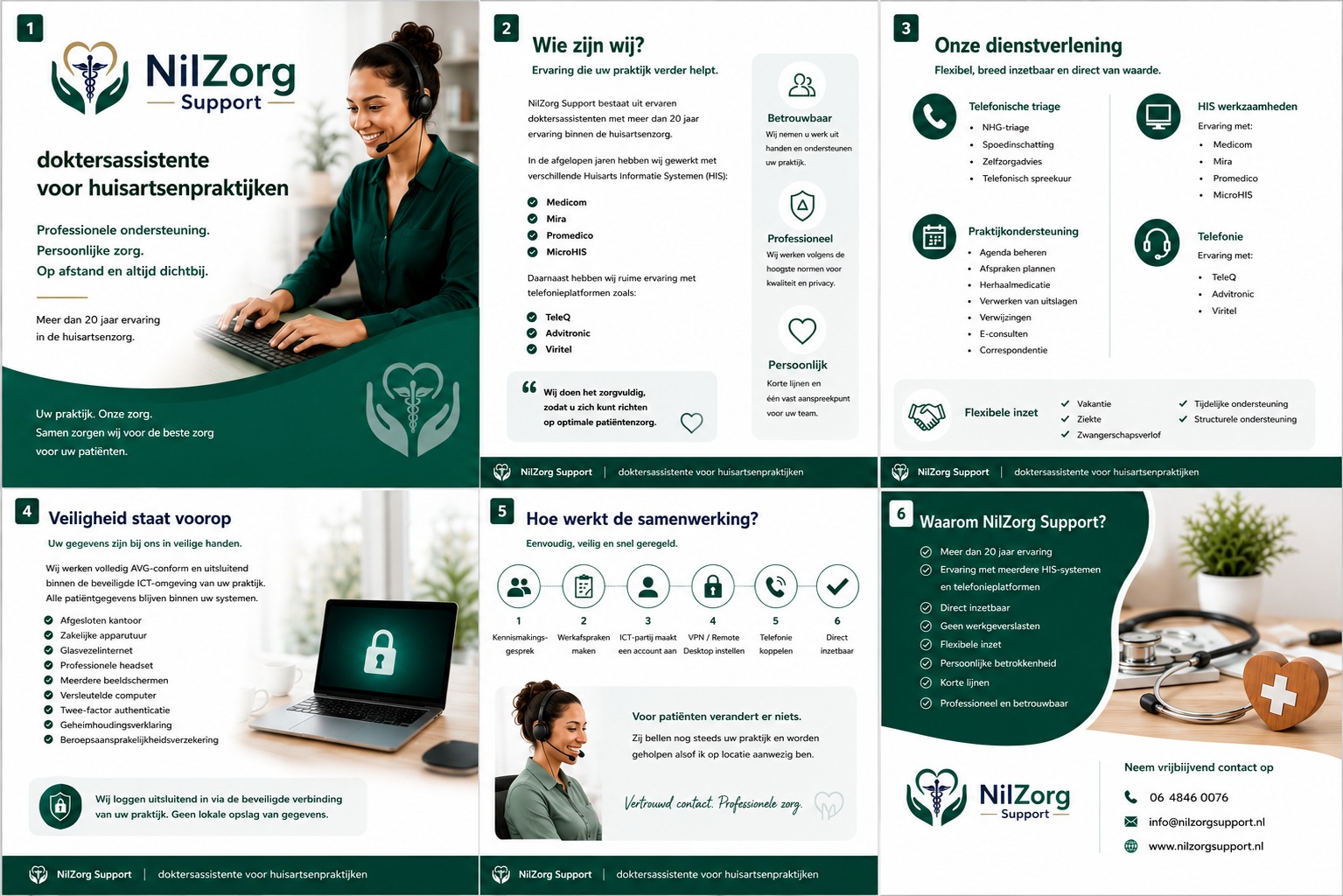 Brochure Remote assistentie van NilZorg Support